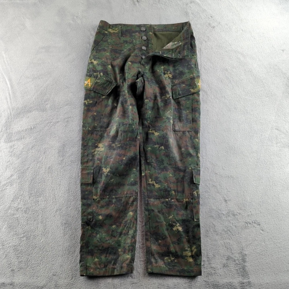 Adventure Tech Camo Cargo Pants Mens Small Green MARPAT Digital Woodland